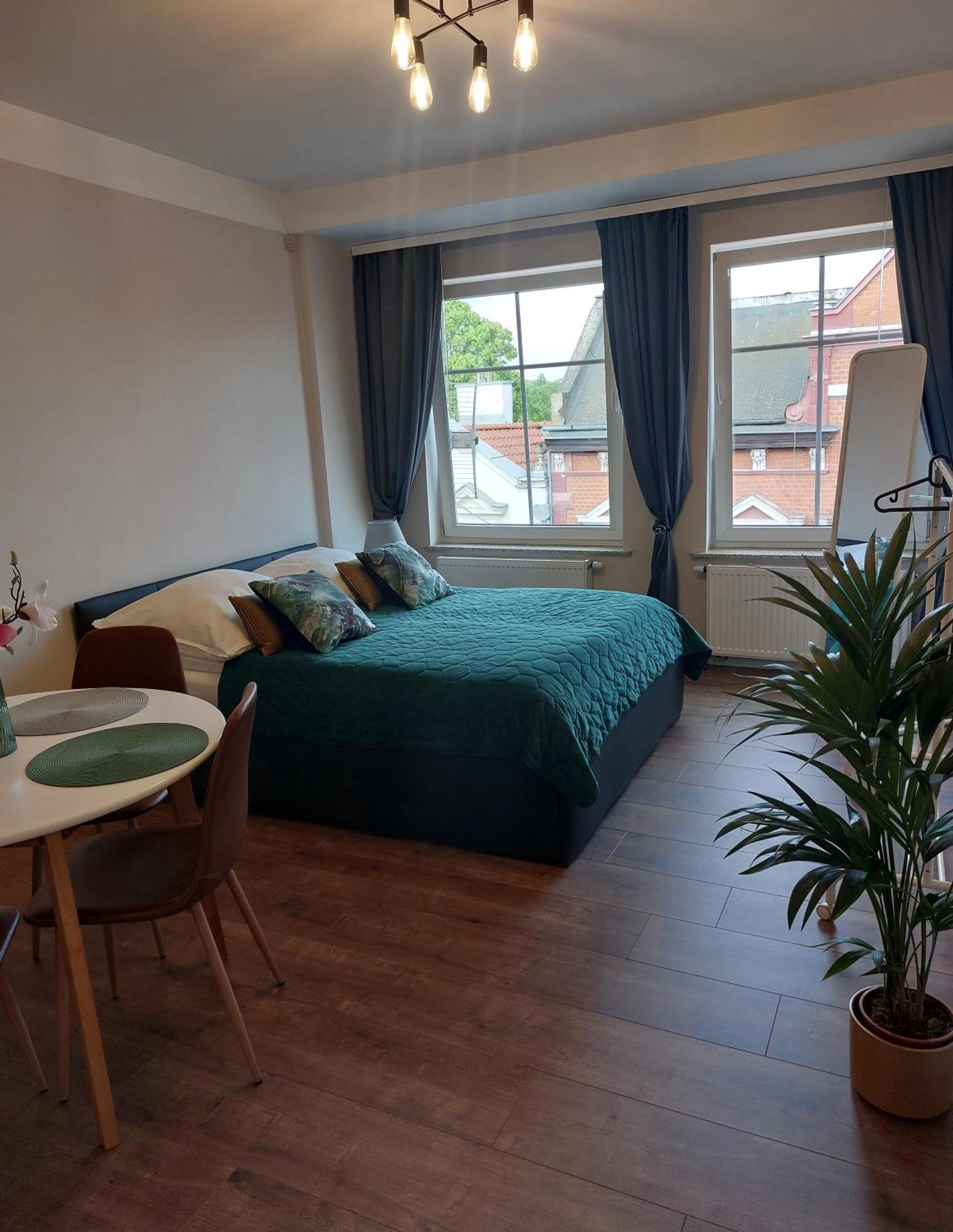 Apartament Róg Bohaterów Warszawy Mrągowo Exterior foto